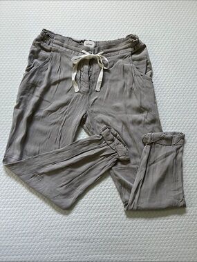 360 - Wilfred Light Gray Casual Drawstring Joggers